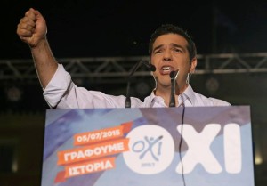 Il primo ministro greco, Alexis Tsipras